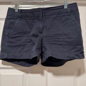 J.CREW | Women's navy chino shorts size 4